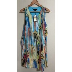 Melissa Paige Multicolor Swirl Tunic